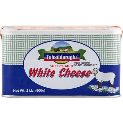 Wholesale Tahsildaroglu Sheep'S Milk White Cheese 900G Tin-8 Ct Case Bulk