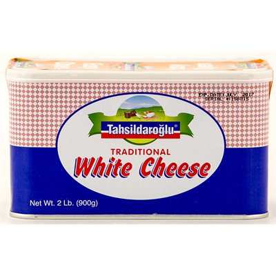 Wholesale Tahsildaroglu Traditional White Cheese 900G Tin-8 Ct Case Bulk