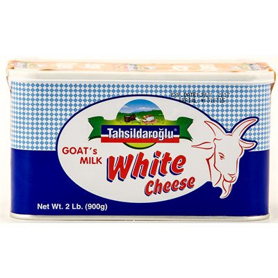 Wholesale Tahsildaroglu Goat'S Milk White Cheese 900G Tin-8 Ct Case Bulk