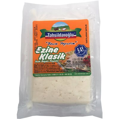 Wholesale Tahsildaroglu Traditional White Cheese (Ezine Klasik Peyniri) Appx. 1.4Lb Vac Pak-1 Ct Case Bulk