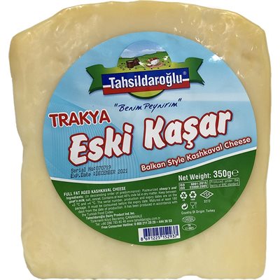 Wholesale Tahsildaroglu Aged Sheep'S Milk Kashkaval 12Oz (350G) Wedge-12 Ct Case Bulk