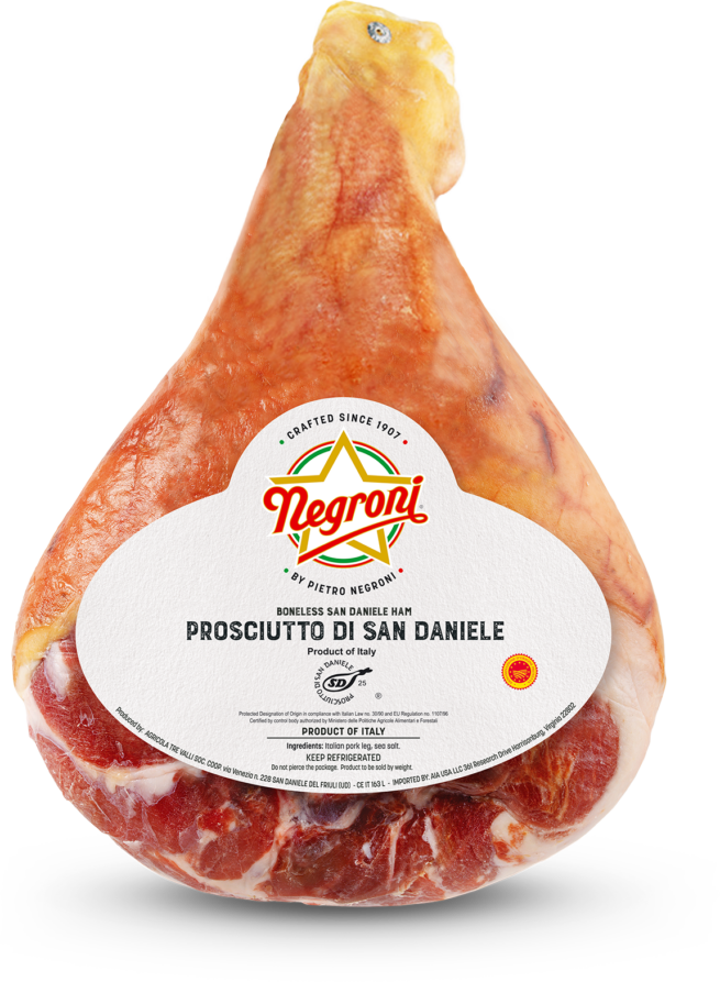 Negroni Prosciutto San Daniele Ham 15 LB