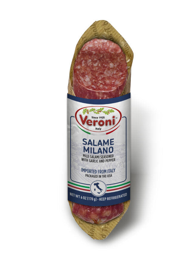 Wholesale Veroni Salame Milano 6 oz- Bulk