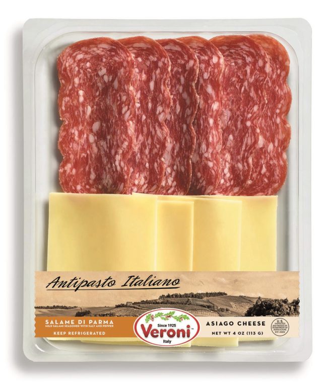 Veroni Antipasto Italiano - Salame di Parma & Provolone 4 OZ