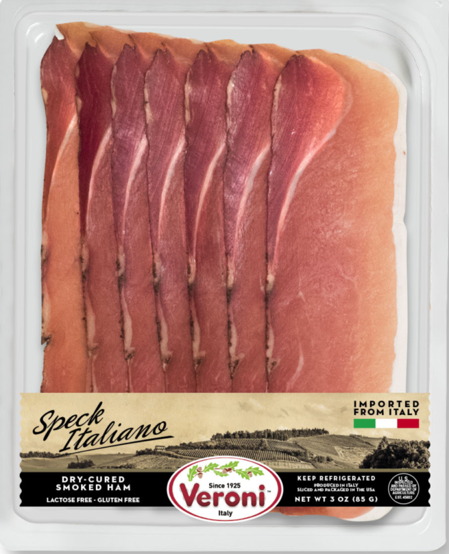 Veroni Speck Italiano Ham 3 OZ