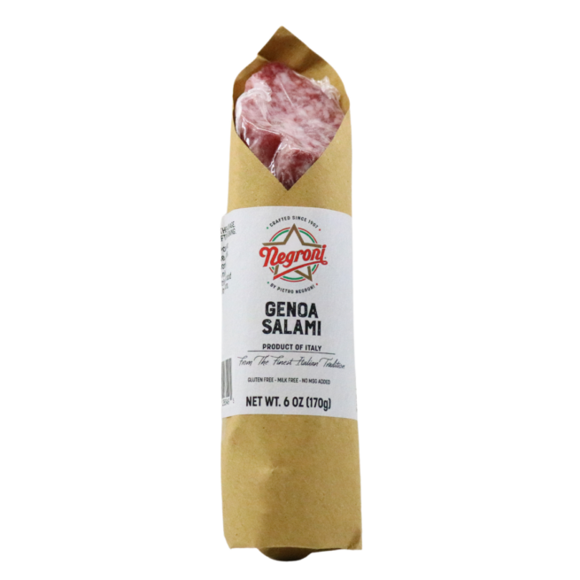 Negroni Genoa Chub Salami 6 OZ