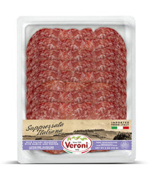 Wholesale Veroni Pre Sliced Sopressata Italiana Salame 4 oz- Bulk