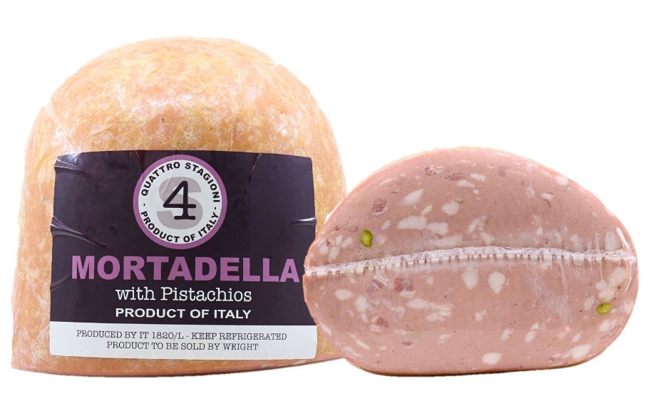 Wholesale 4 Stagione Mortadella Gigante Pork 15 LB-2ct Case Bulk