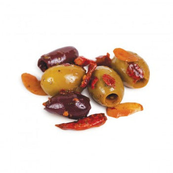 Divina Pitted Greek Olives With Crushed Chili 5lb