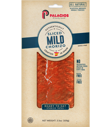 Palacios Pre-Sliced Chorizo Sausage 3.5 OZ