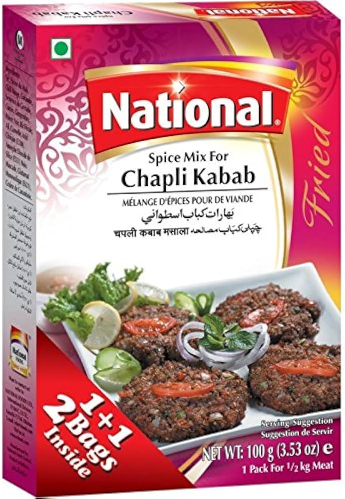 Wholesale National Chapli Kabab Spice Mix 100g-12 Ct Case Bulk