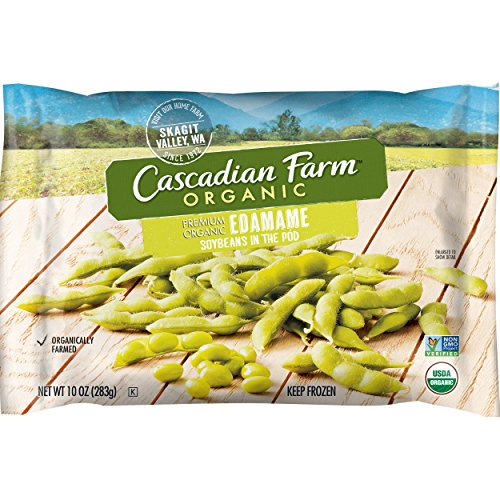 Cascadian Farm Organic Edamame Soybeans In The Pod 10 Oz Bag