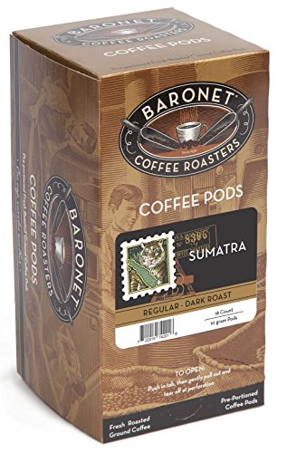 Baronet Sumatra Coffee 0.35 Oz Pods