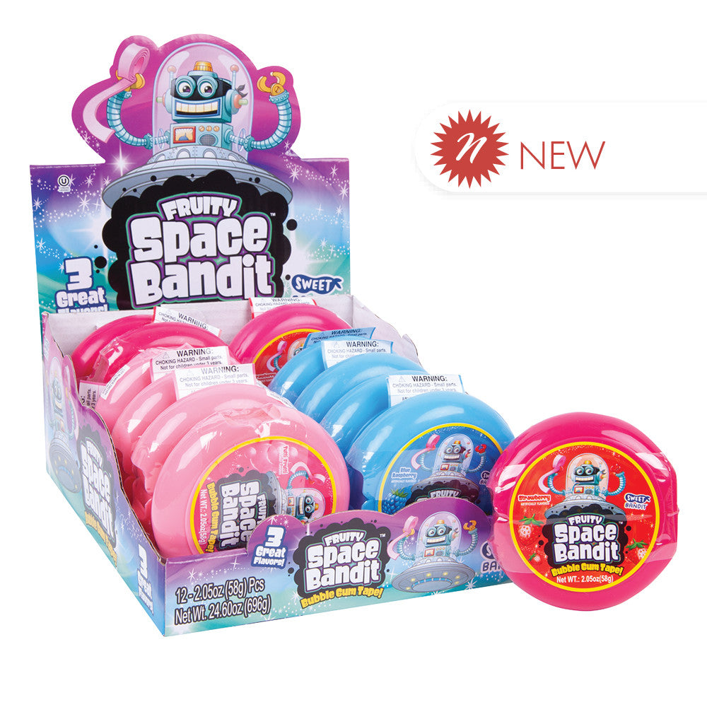 Wholesale Space Bandit Tape Gum 2.05 Oz- Bulk