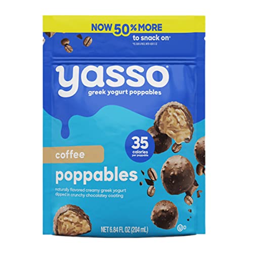 Yasso® Greek Yogurt Poppables, Coffee, 0.48 Oz