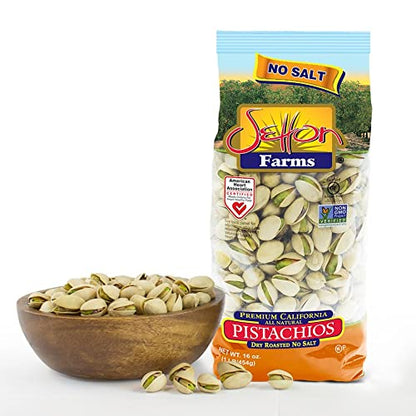 Wholesale Setton Farms Pistachios Dry Roasted Unsalted 1 lb Bag- Bulk