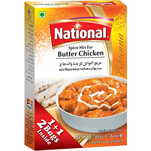Wholesale National Butter Chicken Masala 50g- Bulk