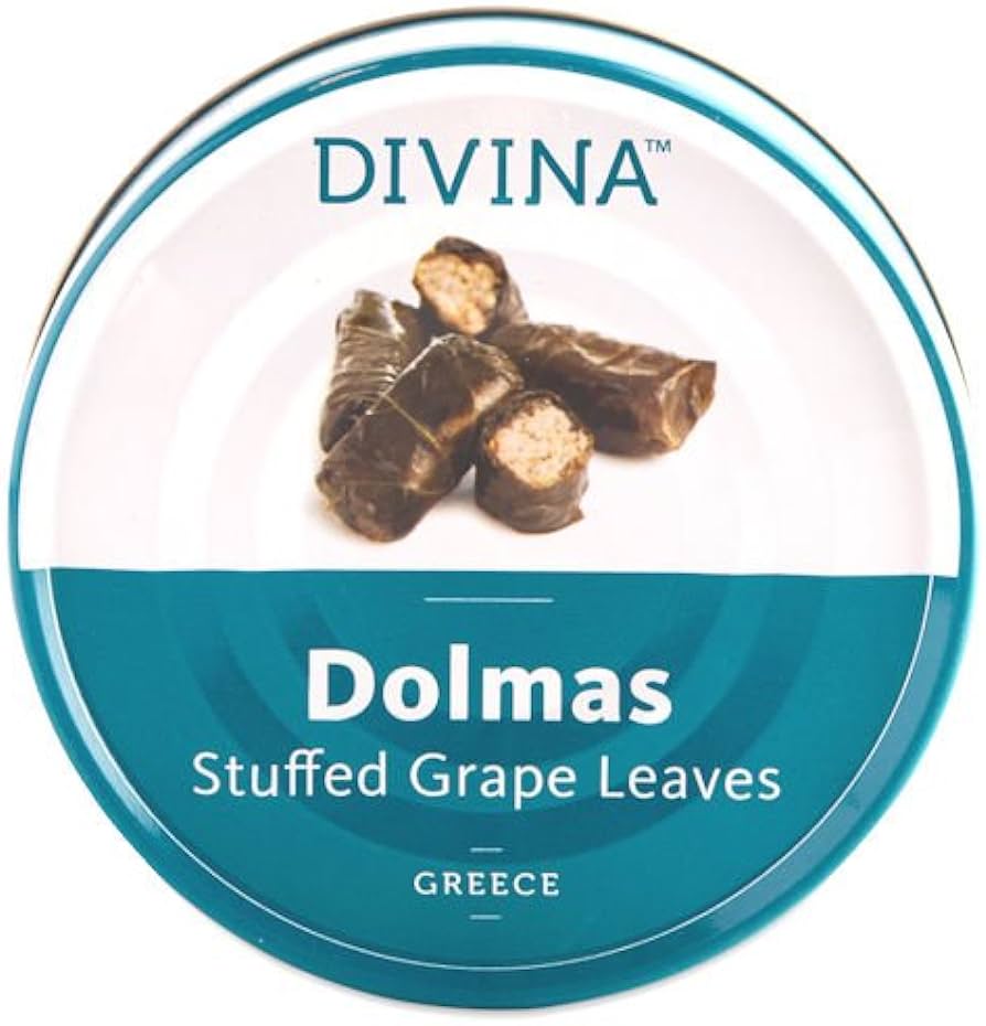 Divina Stuffed Grape Leaves Dolmas 7oz Can