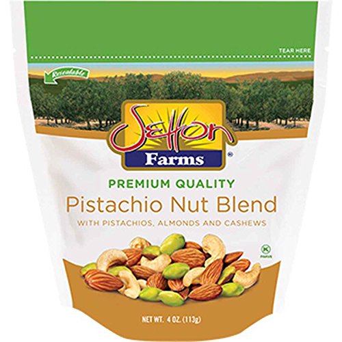 Setton Farms Premium Pistachio Nut Blend Stand Up Zip Lock 4 Oz Bag