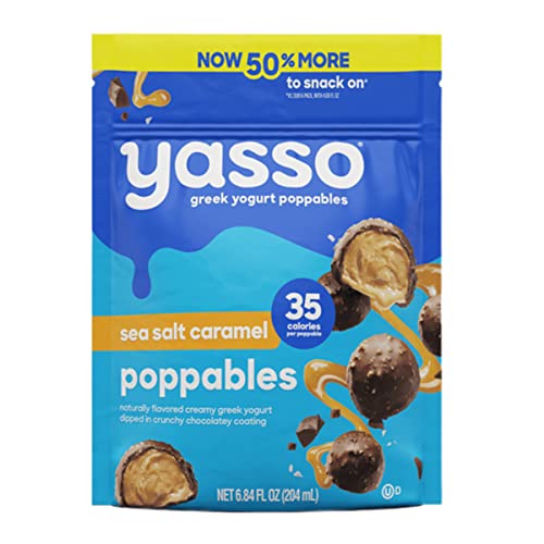 Yasso® Greek Yogurt Poppables Sea Salt Caramel 0.48 Oz