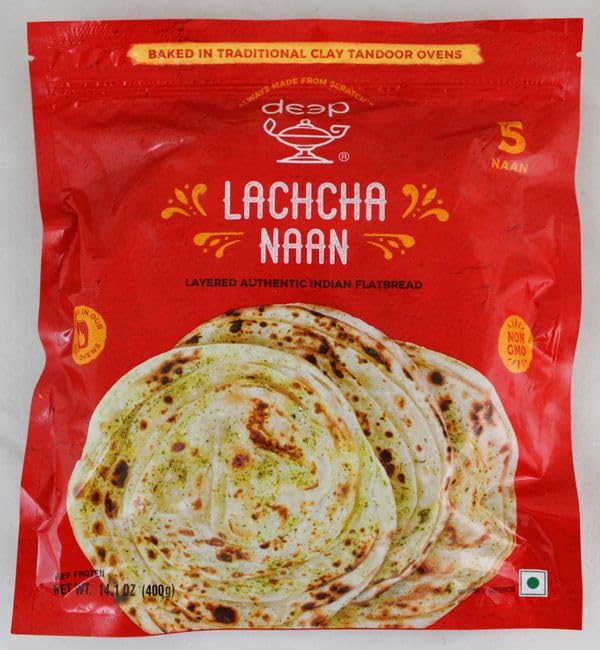 Deep Lachcha Naan 5Pc 14.1 Oz