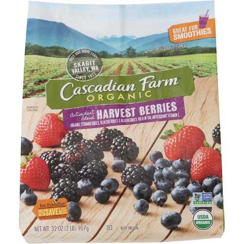 Cascadian Farm Organic Harvest Berries 32 Oz Bag