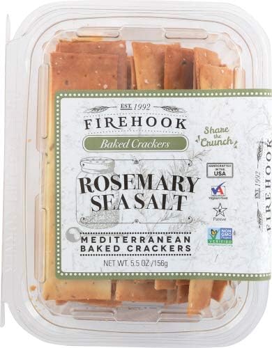 Firehook Cracker Rosemary Snack Box 5.5oz 8ct