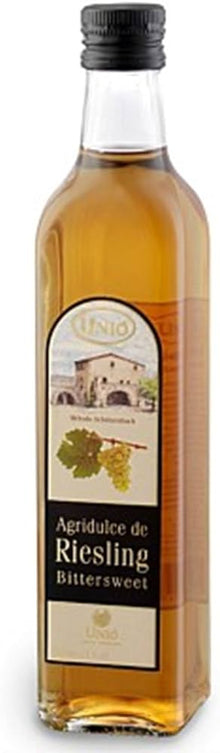 Wholesale Unio Riesling Wine Vinegar - 17 fl oz (500ml) Spanish Wine Vinegar- Bulk