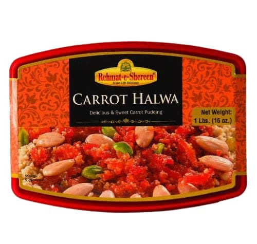 Wholesale Rehmat E Shereen Gajar/Carrot Halwa 1lb- Bulk
