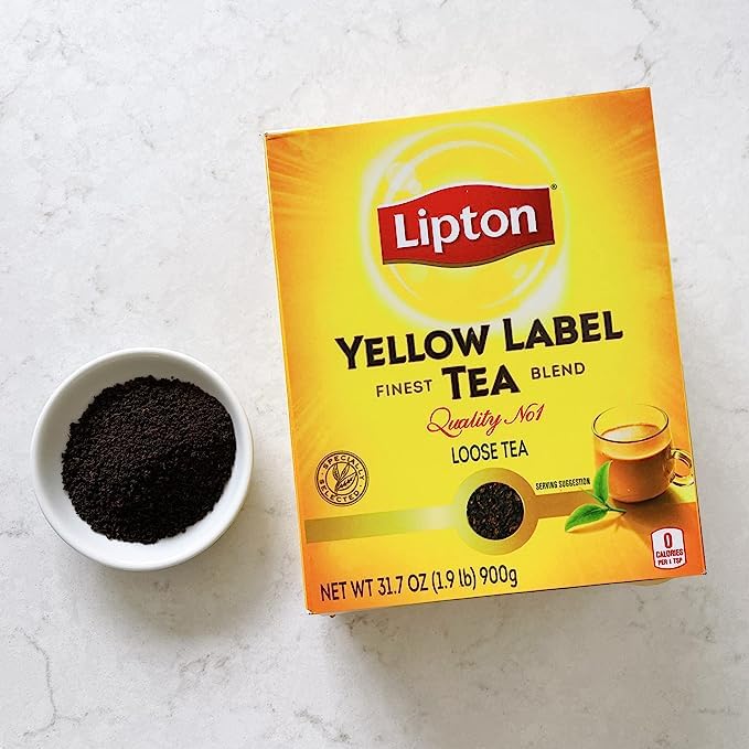 Wholesale Lipton Yellow Label Loose Tea 900g- Bulk