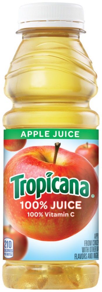 Tropicana Apple Juice 15.2 Fl Oz Bottle