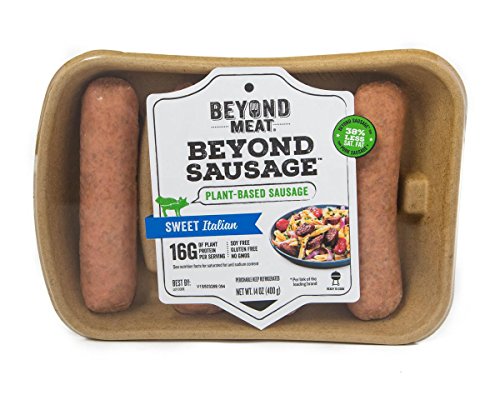 Beyond Meat Beyond Sausage Plant Based Sweet Italian Dinner Sausage Links 14 oz Bag