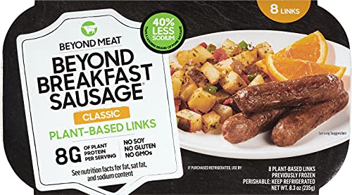 Better Bites Entrees Beyond Plant-Based Breakfast Sausage 8 g Box