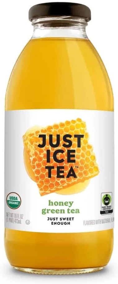 Just Ice Tea Green Tea Honey 16 fl oz