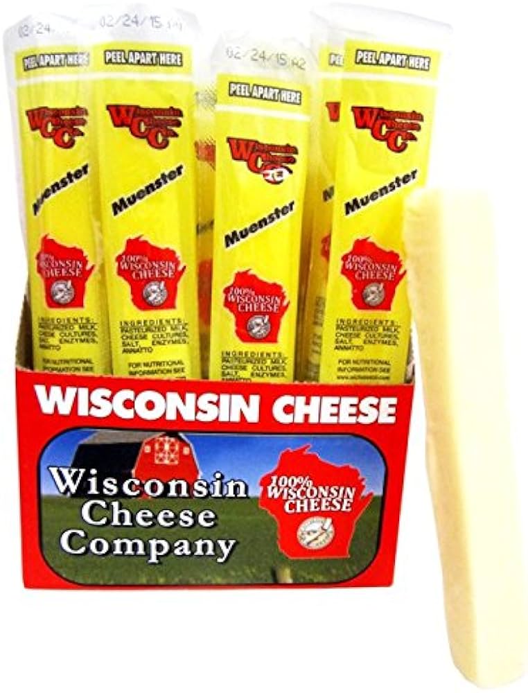 Wisconsin Cheese Cheese Stick Muenster 1 Oz