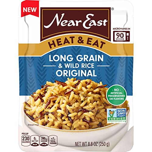 Near East Long Grain Wild Rice Heat & Eat 8.8 Oz