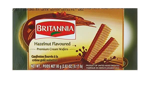 Wholesale Britanni Wafer Hazelnut 2.8 Oz- Bulk