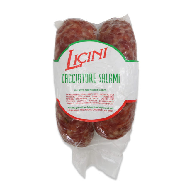 Licini Cacciatore (Cryovac) Salami 10 LB