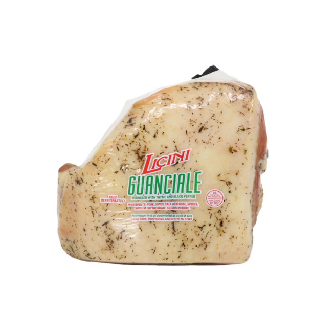 Licini Guanciale 10 LB