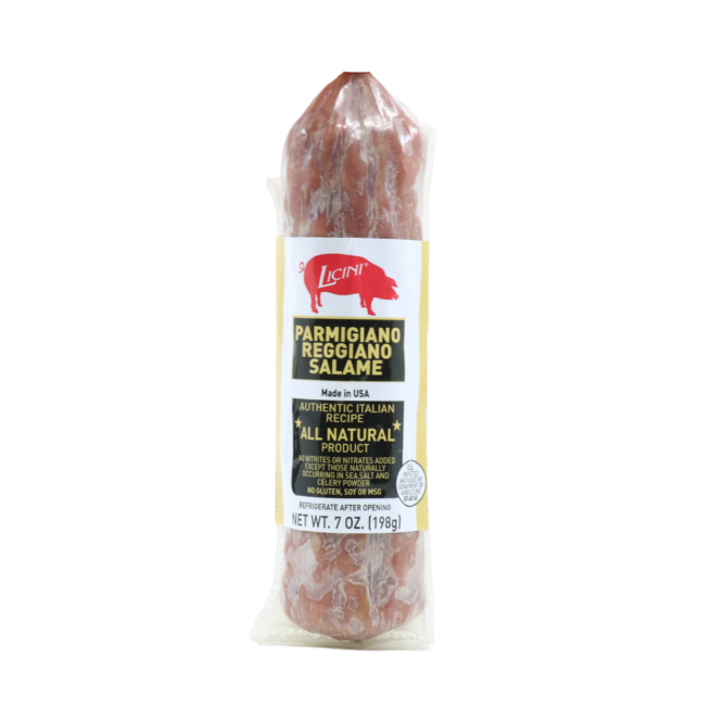 Licini Salame with Parmigiano Reggiano 7 OZ