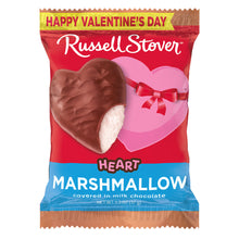 Wholesale Russell Stover Heart Shaped Marshmallow Covered In Milk Chocolate 1.3 Oz- Bulk