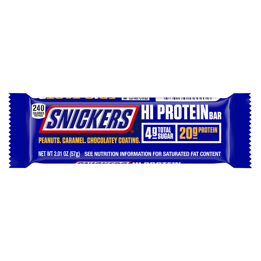 Snickers Peanut Butter Hi Protein Bar 2.01 Oz