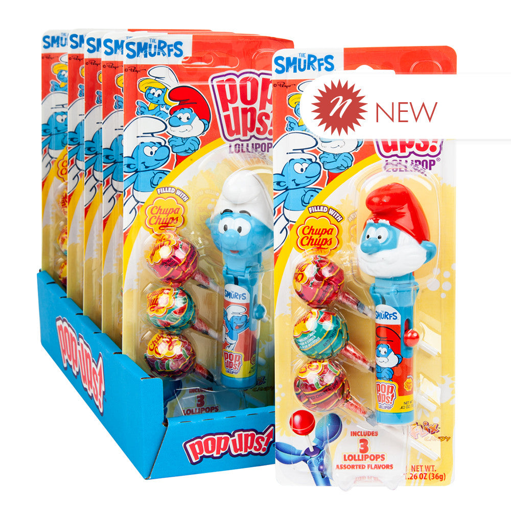 Wholesale Pop Ups Smurfs 1.26 Oz Blister Pack- Bulk