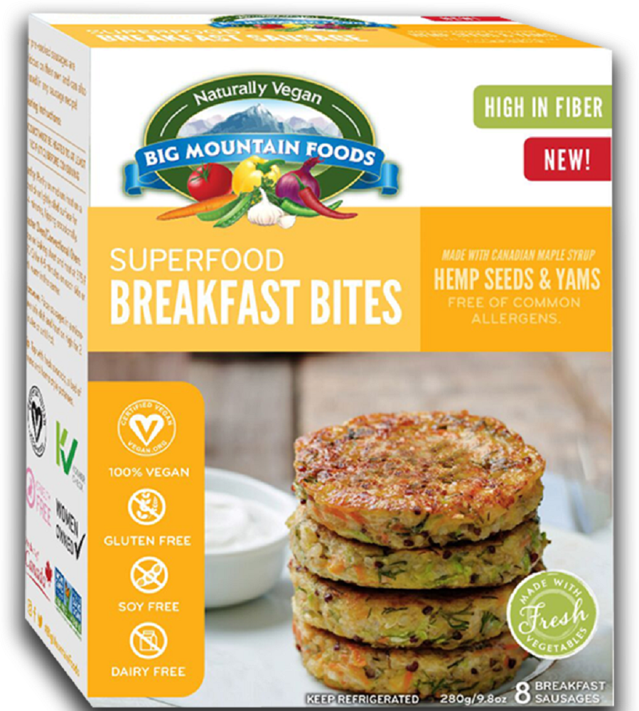 Big Mountain Foods: Superfood Breakfast Bites 9.8 oz Bag