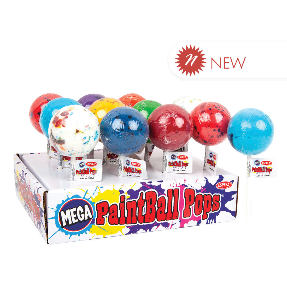 Mega Paintball Pops Assorted 4.8 Oz