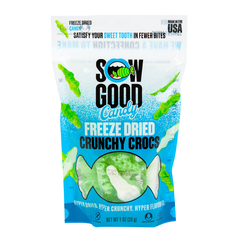 Wholesale Sow Good Freeze Dried Crunch Crocs 1 Oz- Bulk