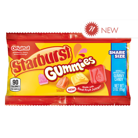 Wholesale Starburst Gummies Share Size 3 Oz- Bulk