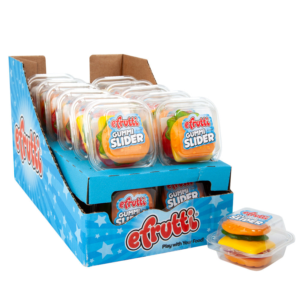 Wholesale Efrutti Gummi Sliders 1.7 Oz-24ct Case Bulk