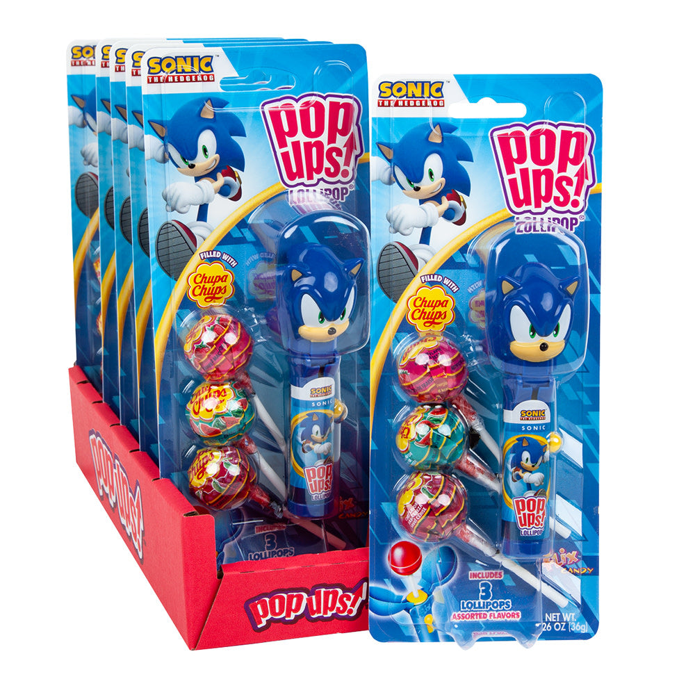 Pop Ups - Blister - Sonic The Hdghog - 1.26Oz *P