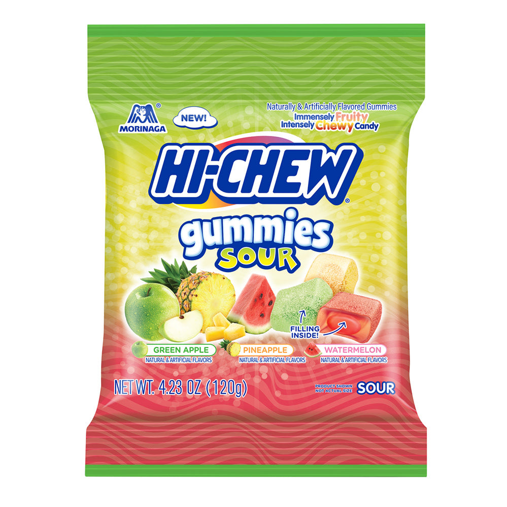 Wholesale Hi Chew - Bag - Gummies - Sour Mix - 4.23Oz-9ct Case Bulk